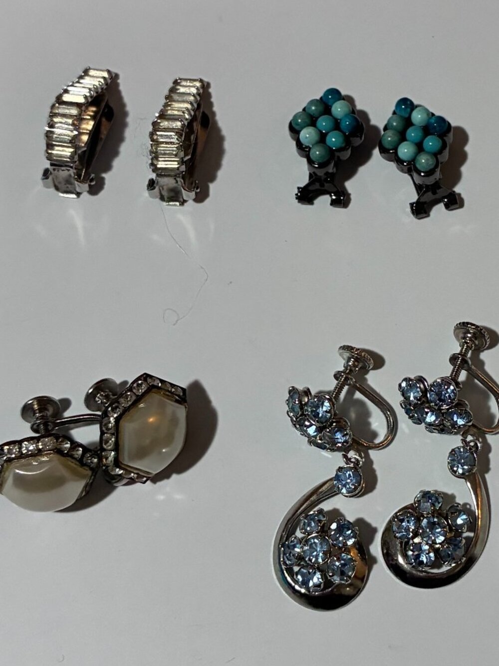 Estate Bundle of Vintage Earrings